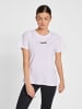 Hummel T-Shirt Hmloffgrid Damen in WHITE/FORGED IRON