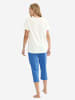 Triumph Pyjama Red Label Sets PK Capri in WHITE/BLUE