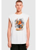 Mister Tee Mister Tee Vintage Ballin Sleeveless Tee in white