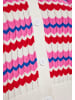 myMo Women Cardigan in Wollweiss Mehrfarbig