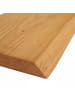 relaxdays Wandregal "Baumkante" in Natur - (B)70 x (H)3 x (T)22 cm
