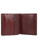 Esquire Toscana Geldbörse RFID Schutz Leder 9 cm coffee