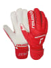 Reusch Torwarthandschuhe Attrakt Grip Finger Support in red / white