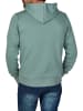 Jack & Jones Pullover JJMORTY OLD LOGO SWEAT HOOD SMU in Petrol