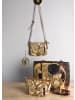 Goebel Schultertasche " Gustav Klimt Der Kuss " in Schwarz Gold