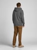 Jack & Jones Sweatshirt 'JJEORGANIC' in anthrazit