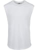 Urban Classics Urban Classics Herren Open Edge Sleeveless Tee in white