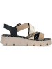 rieker Plateau Sandalen für Damen in beige