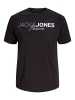 JACK & JONES PLUS T-shirt in Black