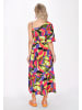IZIA Women Dress in violet multicolor
