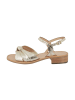 Les Tropéziennes par M Belarbi Hirka-Ledersandalen Gold