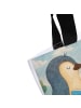 Mr. & Mrs. Panda Shopper Pinguin Buch Design mit Spruch in Weiß