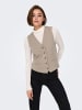 ONLY Weste in Taupe Gray