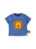 Sigikid T-Shirt Tiger & Löwe in Mittelblau