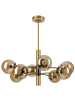 Licht-Erlebnisse Deckenlampe (B)68 x (L)68 x (H)76 cm in Gold Schwarz