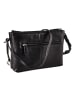 PICARD Really Umhängetasche Leder 24 cm schwarz
