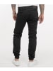 Rock Creek Jeans Tapered Fit in Schwarz