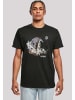 F4NT4STIC T-Shirt NASA Take Off Earth Montage in schwarz