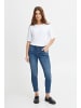 PULZ Jeans Skinny-fit-Jeans in blau