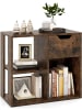 COSTWAY Bücherregal 60 x 30 x 53 cm in Braun