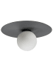 Beliani Deckenleuchten TARDES in Schwarz - (W) 36 x (H) 19 x (L) 36 cm