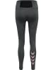 Hummel Sportleggings "Hmlnorma High Waist Tights" in Grau