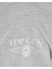 TOP GUN T-Shirt TG22001 in grey melange