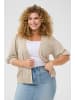 KAFFE curve Strickjacke KCdalina Regular fit in Feather Gray
