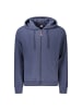 NORWAY 1963 Blau Polyester Herren mit Kapuze Sweatshirt