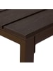 relaxdays Balkon-Beistelltisch in Braun - (B)52 x (H)39 x (T)48 cm