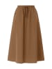 Rich & Royal Midi Rock mit Details in Cinnamon