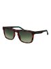 Lacoste Herren Sonnenbrillen Rechteck Havanna