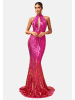 Moda Minx Abendkleid Kara Long Dress in red