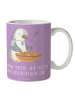 Mr. & Mrs. Panda Kaffeetasse Handpan Spieler mit Spruch in Lavendeltraum