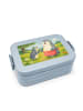 Mr. & Mrs. Panda MEPAL Bentobox Pinguin mit Kind Design ohne Spruch in Blau Pastell
