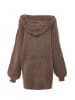 Tanuna Damen Strickjacke in Braun