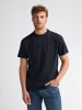 Petrol Industries Lockeres T-Shirt aus Baumwolle tanner in Schwarz