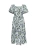 VINAJA Women Dress in Green Multicolor