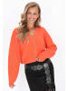 IZIA Cardigan in orange