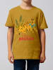 wat? Apparel T-Shirt Tiger Kleiner Bruder in Ocker