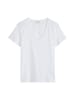 T-Shirt relaxed in Weiß