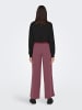 JACQUELINE de YONG Marlene Hose Schlupf Stoffhose GEGGO New Long Culotte Flare Pants in Braun-3