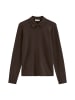 Jersey-Poloshirt regular in Burnt Coffee