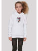 F4NT4STIC Hoodie Silhouette Bunte Blumen in weiß