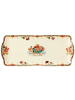 Seltmann Weiden Kuchenplatte Marieluise Weihnachtsnostalgie in 34,5 x 15 cm in creme