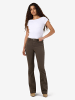 Noisy may Flared Jeans in Chocolate Brown1