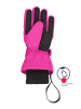 Playshoes Finger-Handschuh Schneeflocken in Pink