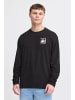 !SOLID Langarmshirt SDODANI in Schwarz