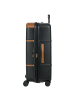 BRIC`s Bellagio - 4-Rollen-Trolley 70.5 cm erw. (eucalyptus) in black/tan