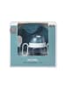Mepal 3er Set Babygeschirr Mio in deep blue